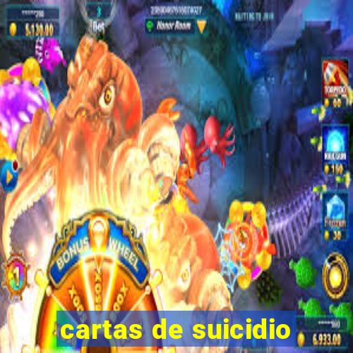 cartas de suicidio